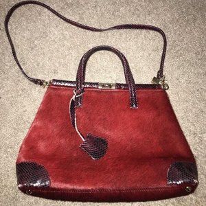 Lanzetti Purse By Lexiapel Snakeskin Faux Purse